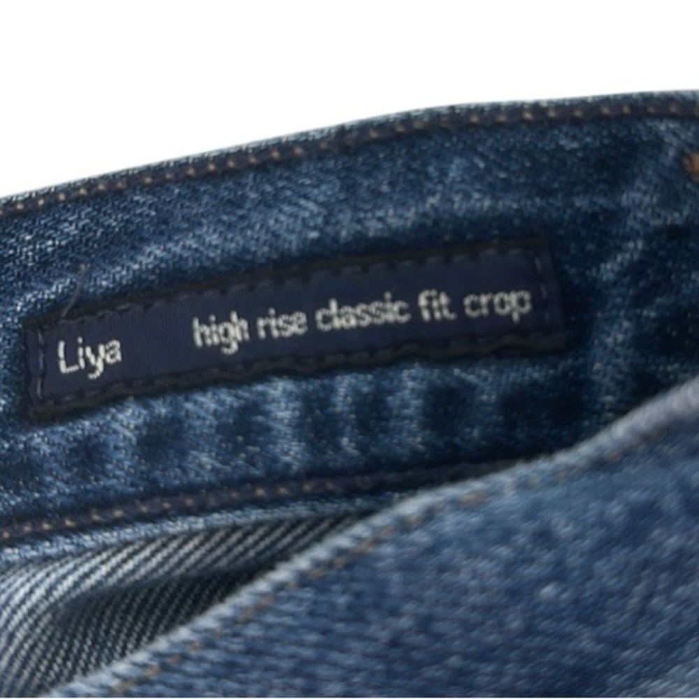 Citizens of Humanity Liya High Rise Classic Fit Crop Jeans premium vintage sz 24 - Picture 10 of 14